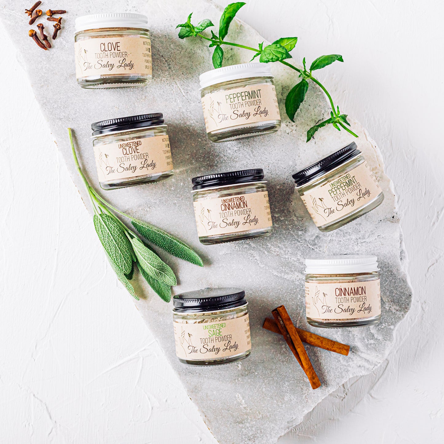 3-Pack Tooth Powder Refill Bundle | Unsweetened