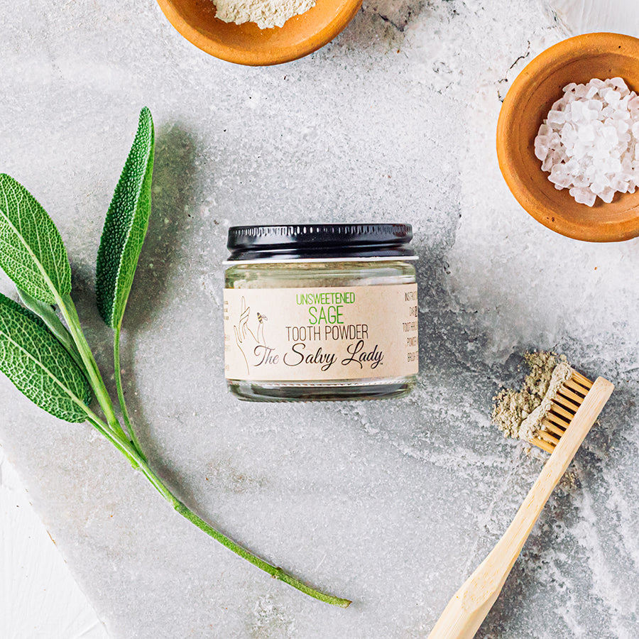 Unsweetened Sage Tooth Powder